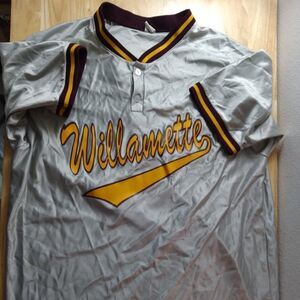 Vintage Willamette High School Warm Up Jersey Basketball